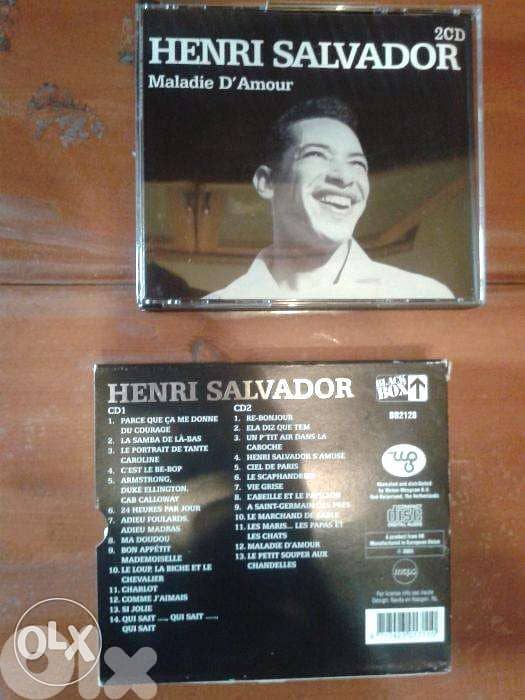 henrie salvador double original cds coffret "maladie d amour"e 0