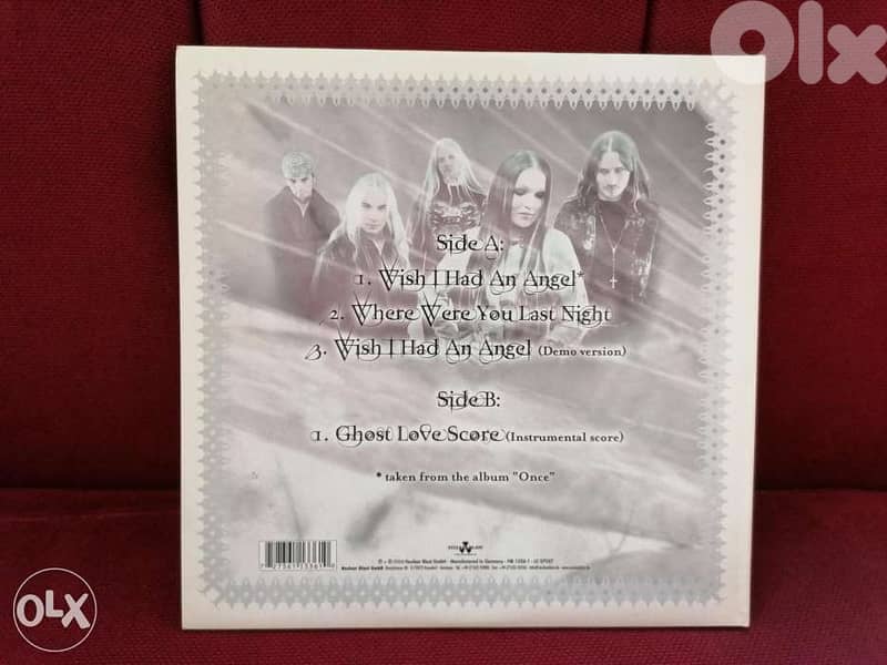 Nightwish - Wish I Had An Angel - Vinyl 1
