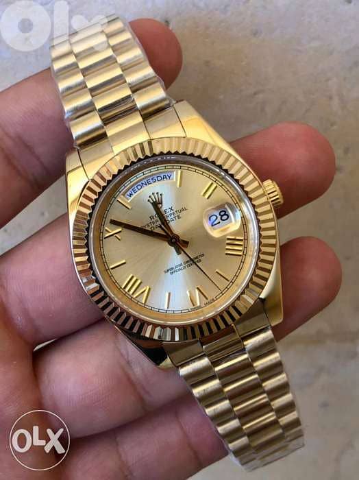 Rolex daydate full gold 0