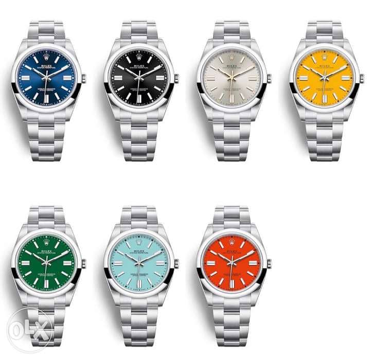 Rolex oyster perpetual available in 41mm & 36mm 0