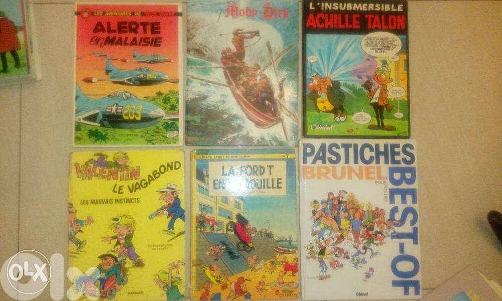 vintage 70s & 80s 90s french comics magazines starting 7$ 1