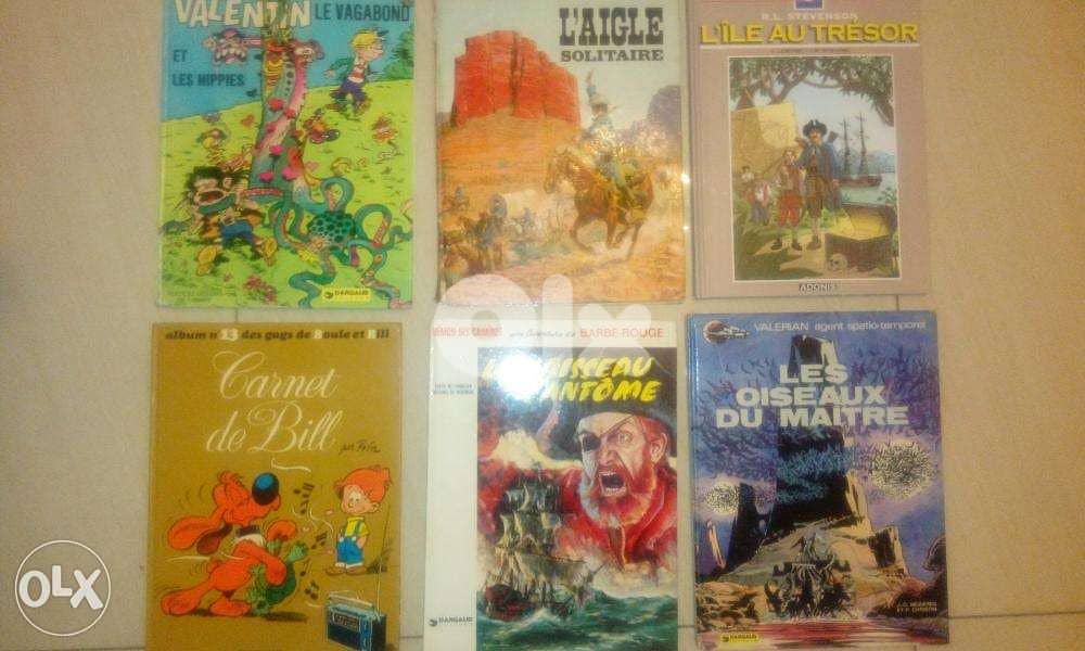 vintage 70s & 80s 90s french comics magazines starting 7$ 2