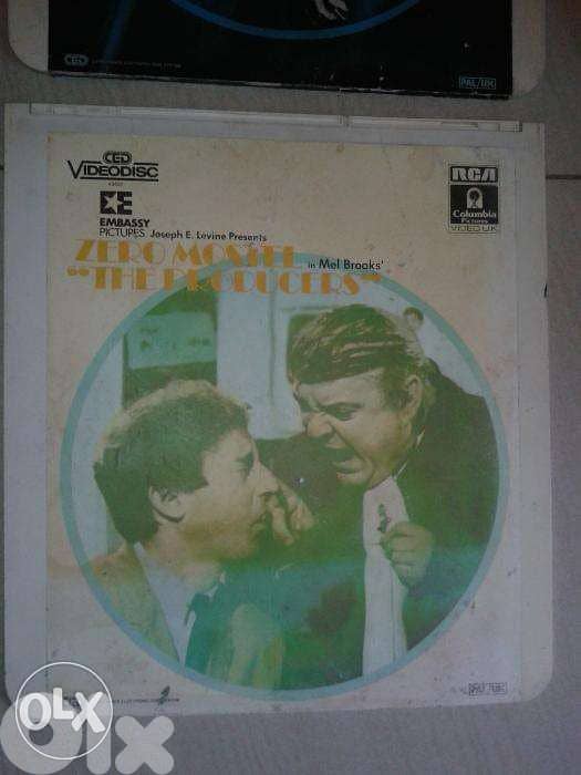 vintage ultra rare RCA videodiscs 7$/disc 2