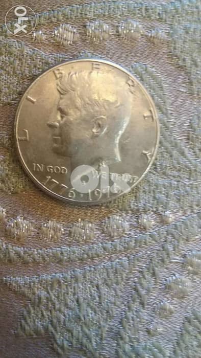 John F Kenndy USA Half Dollar Commemorative year 1776_1976 0
