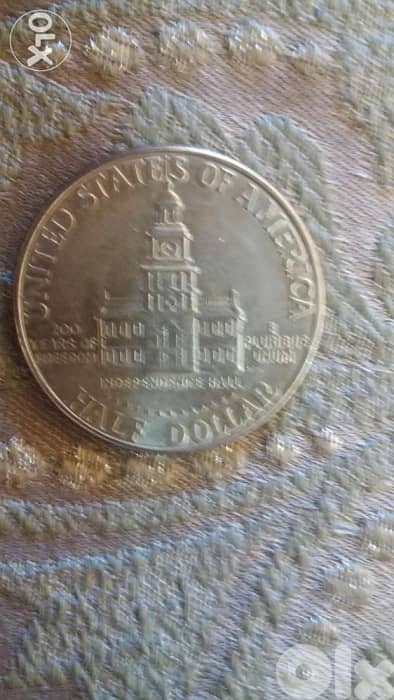 John F Kenndy USA Half Dollar Commemorative year 1776_1976 1