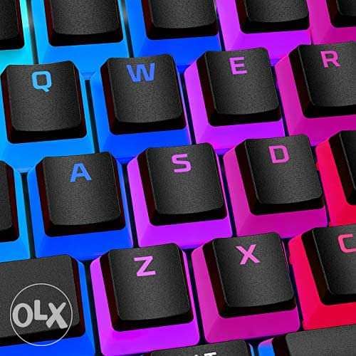 HyperX Pudding Keycaps - Double Shot PBT Keycap Set with Translucent L 2