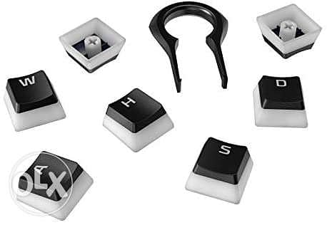 HyperX Pudding Keycaps - Double Shot PBT Keycap Set with Translucent L 3