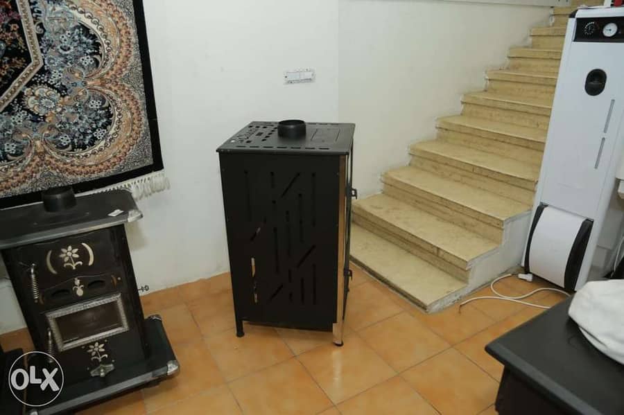 SunShine Diesel Stove Chimney صوبا مدفئة مازوت فرن ومروحة وطنية 3