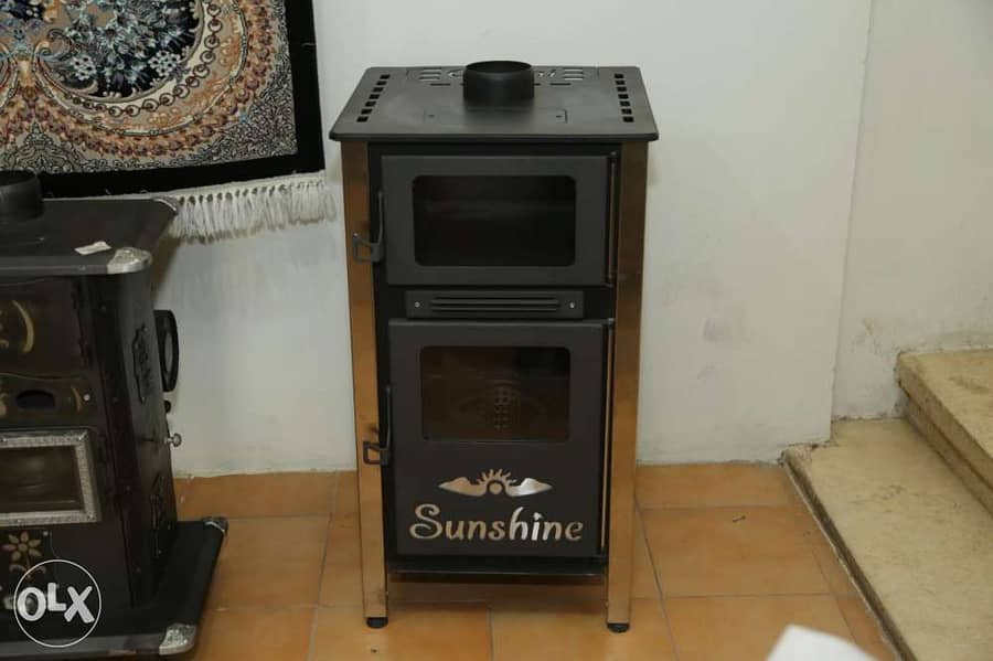 SunShine Diesel Stove Chimney صوبا مدفئة مازوت فرن ومروحة وطنية 6
