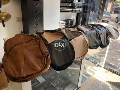 بيوت جيتار جلد سميك عدد من الاشكال والالوان