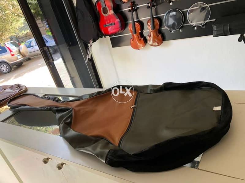 بيوت جيتار جلد سميك عدد من الاشكال والالوان 3