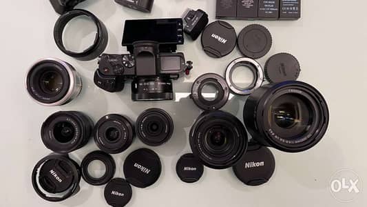 Nikon 1 V3 complete set