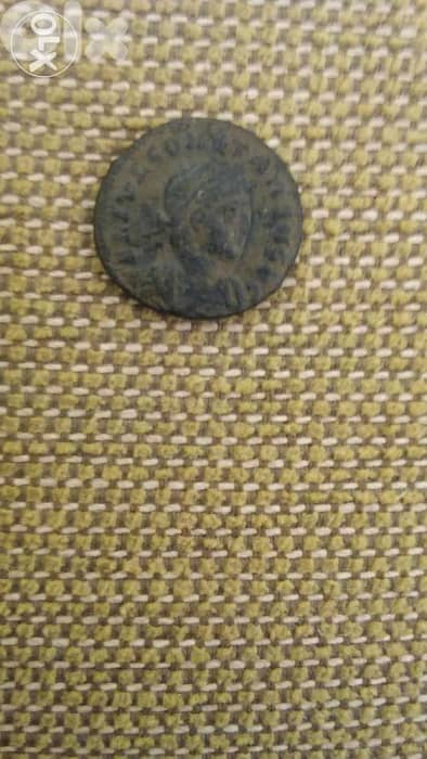 Roman Bronze Coin 0f Emperor Constantine year 324 A. D. . Very special 0