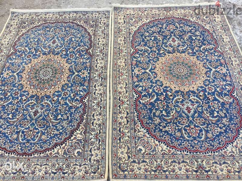 سجاد عجمي . نايين جوز قديم. Hand made. Persian carpet 0