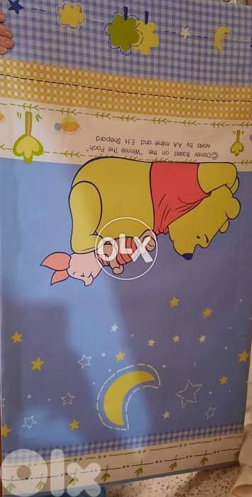 Baby bed length120cm width63cm with mattress and blanket 2