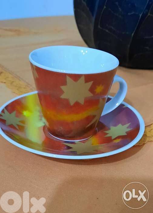 Coffee cups. Star. 6 2