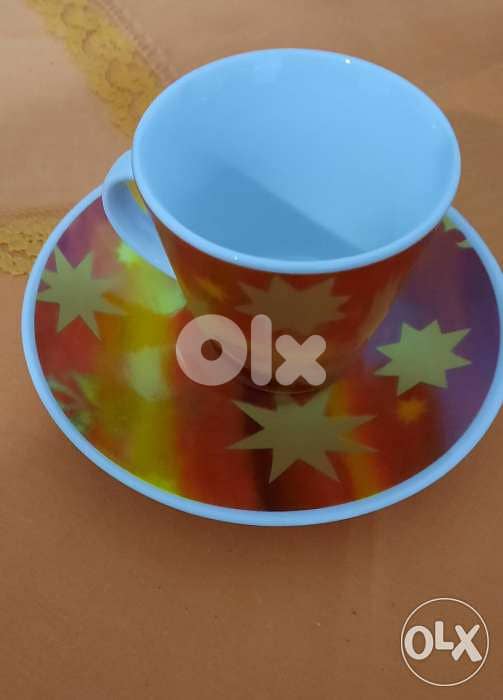 Coffee cups. Star. 6 0