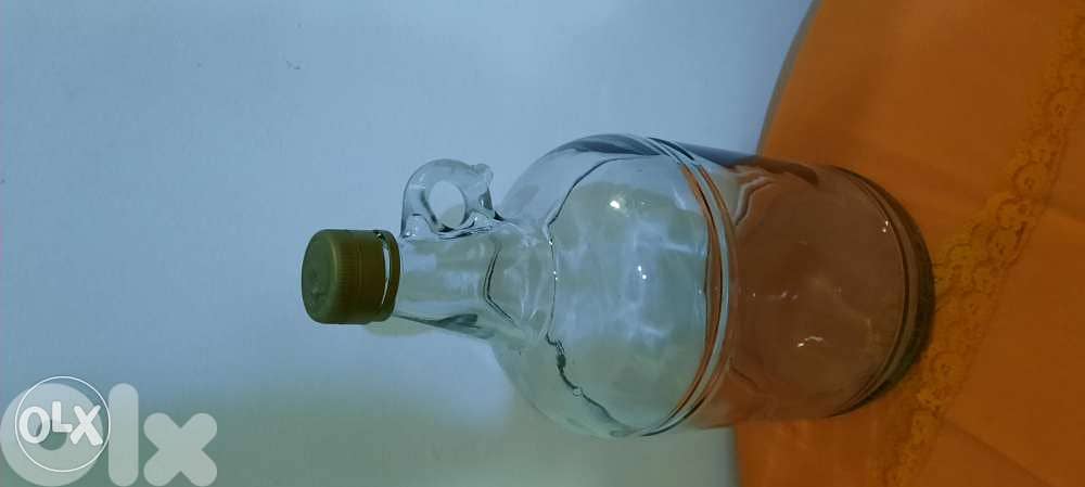 Glass galons L length31cm 2