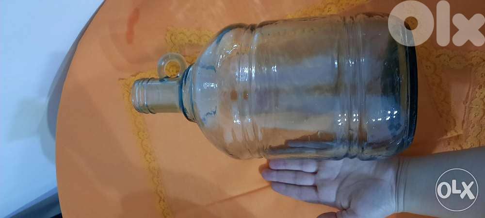 Glass galons L length31cm 6