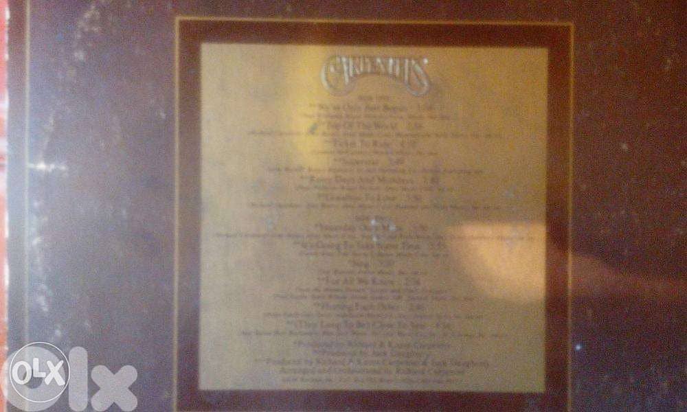 carpenters singles 69-73 vinyl lp 1