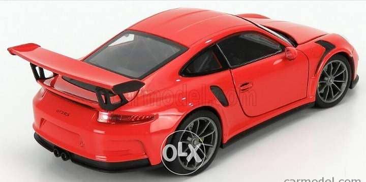 '16 GT3 RS Porsche diecast car model 1:24. 2