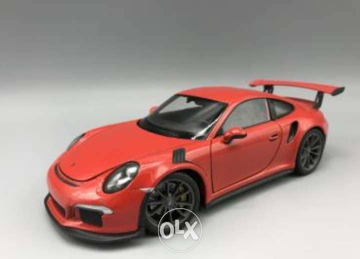 '16 GT3 RS Porsche diecast car model 1:24. 4