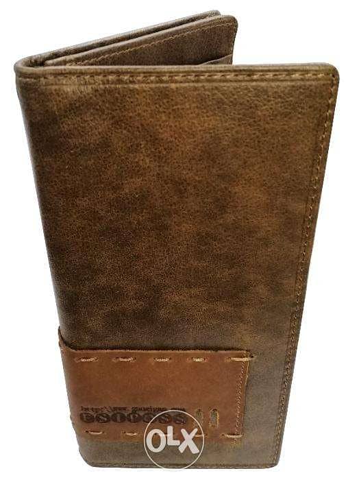 Brand New Esiposs Leather Tall Wallet 1
