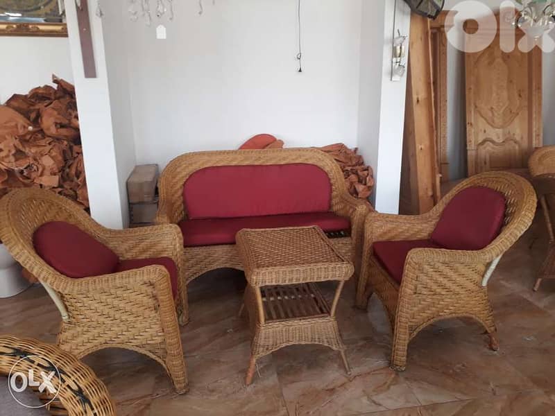 طقم خيزران 4