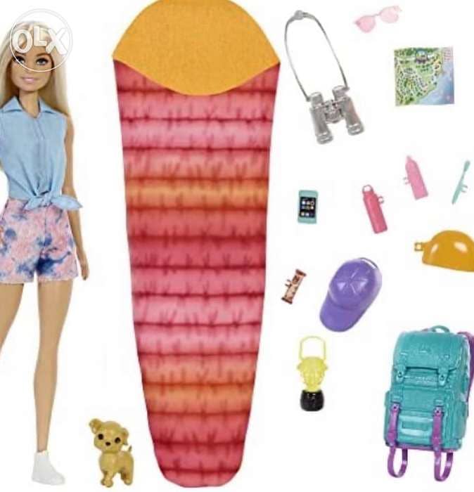 Barbie It Takes Two Malibu Camping Doll (11.5 in Blonde) with Pet Pupp 1
