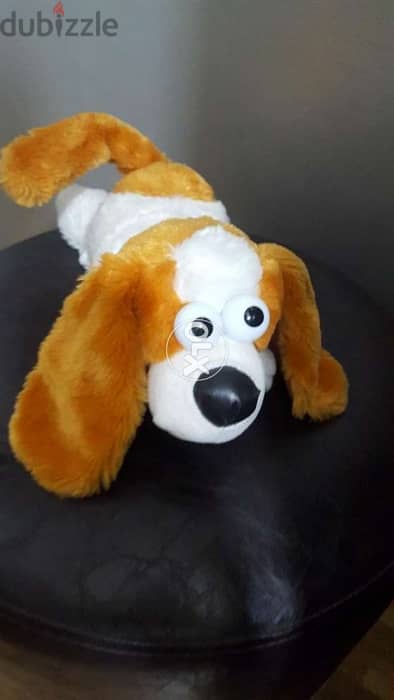 Cute laughing rolling doggy 1