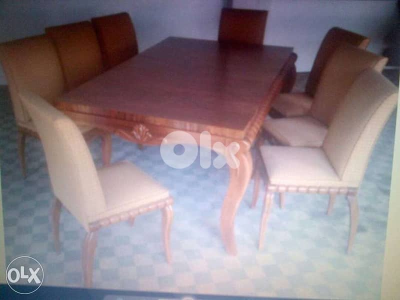 Antique Dining room wallnut hand made 0