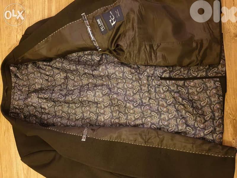 Dobetti blazer, like new, dark black,size 52 slim fit 6