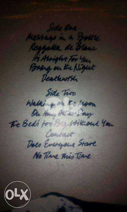 the police reggata de blanc vinyl lp 1