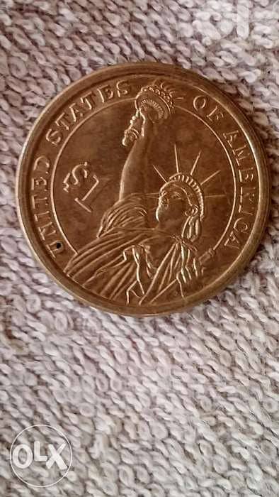 USA Bronze 1 Dollar Coin President James Buchan(1857_1861)Very special 1
