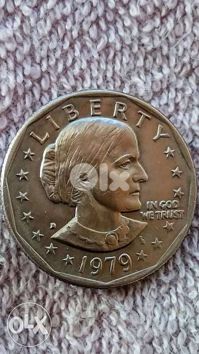 USA 1 Dollar Susan B. Anthony year 1979 with flying Eagle Very Special 0