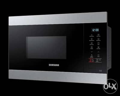 Built-In Grill Microwave with Smart Humidity Sensor, 22L