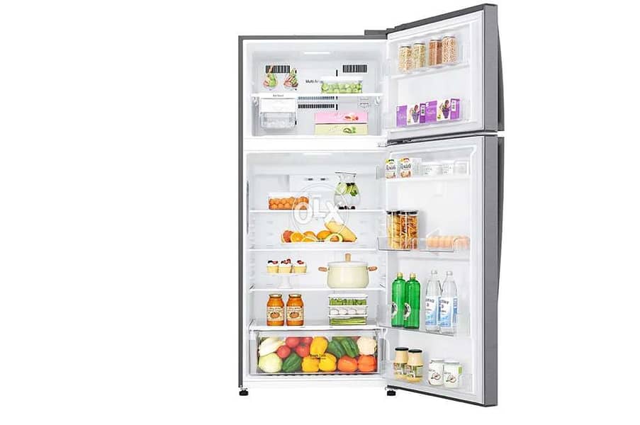 LG 26 FT براد ٢٦ قدم dark graphic steel Refrigerator 3