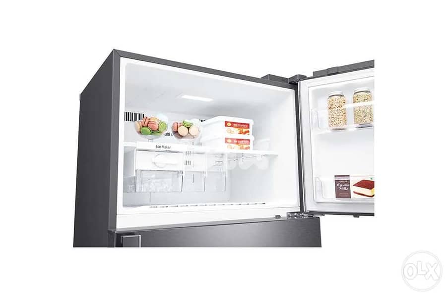 LG 26 FT براد ٢٦ قدم dark graphic steel Refrigerator 6