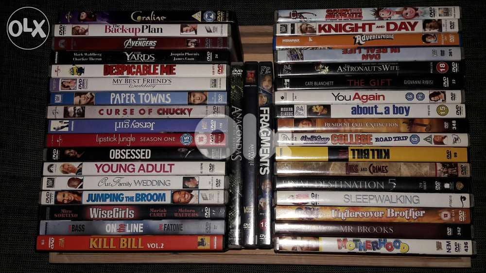 أفلام عالمية أصلية مش نسخ Original movies dvd 0