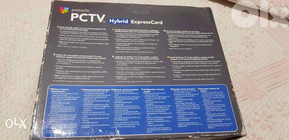 Pinnacle PCTV Hybrid ExpressCard Tv tuner for laptop 1