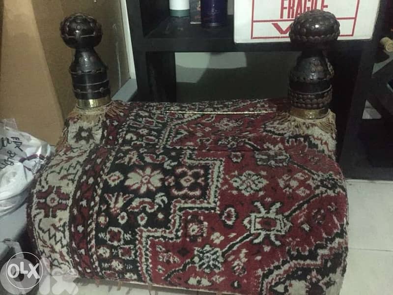 beautifull 19th century egyptian camel riding chair 1