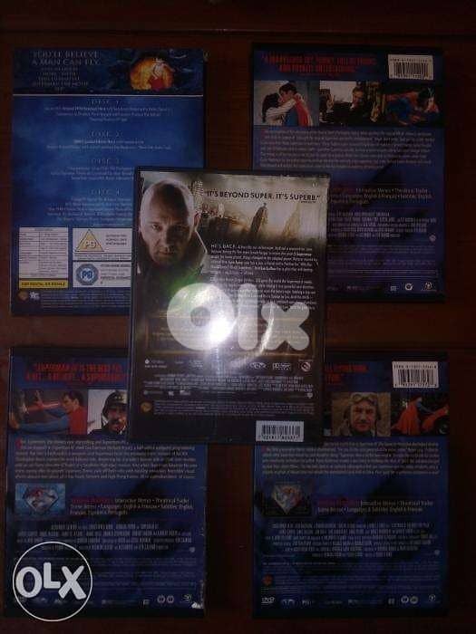 Original 5 superman dvd movies 2