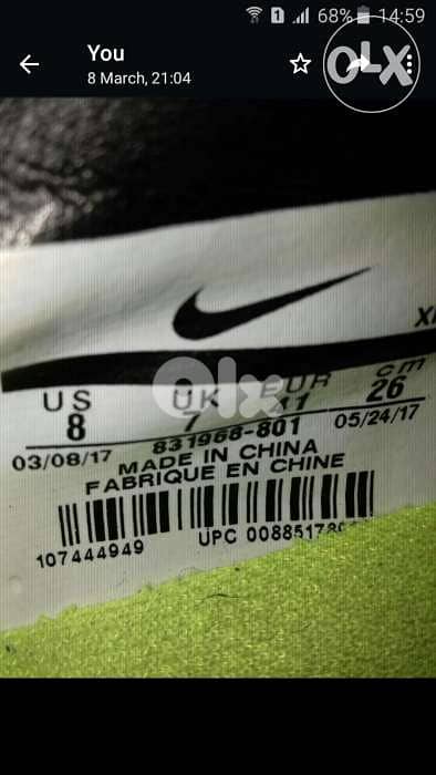 Original Nike FootBall Shoes 5