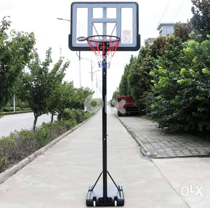 portable basketball hoop 110 cm x 75 cm 0
