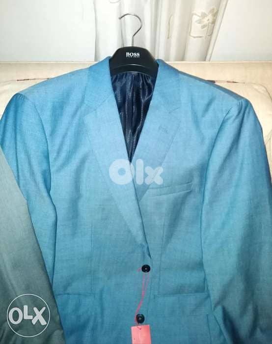 Blazer BOSS original size 44 L blue 42 L grey 0