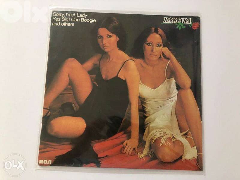 baccara "sorry i m a lady" vinyl lp 0