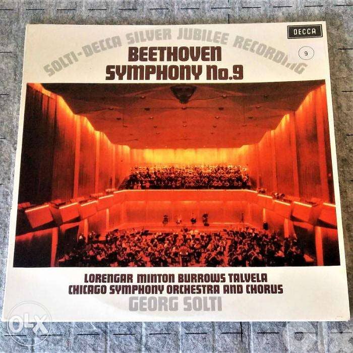 beethoven symphony number 9 2 vinyls boxed 0