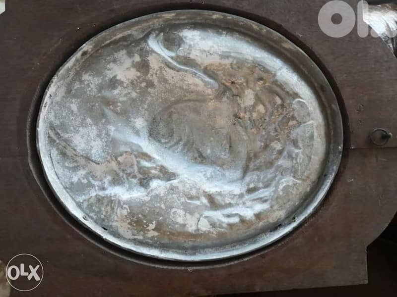 antique big church bronze hand made icon 3