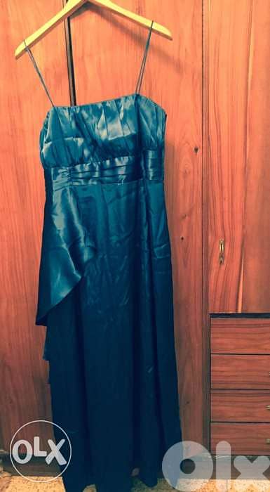 Blue Dress فستان سهرة او عرس 2