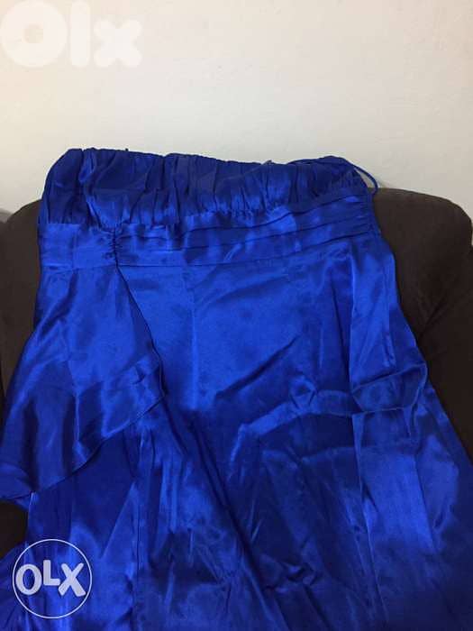 Blue Dress فستان سهرة او عرس 3